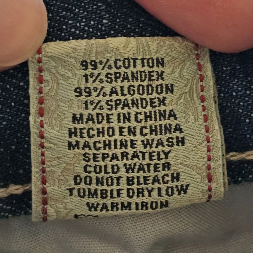 BKE Stella Jeans Womens 28 (31.5x33) Bootcut Low Rise Distressed Denim Faded - Picture 10 of 10